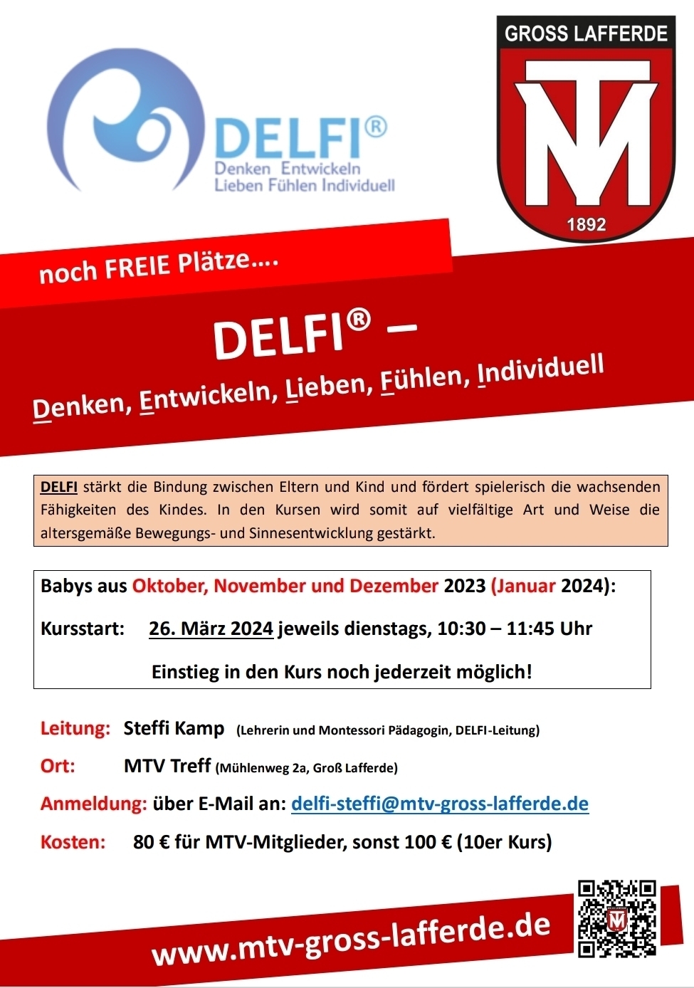 DELFI – noch Plätze FREI