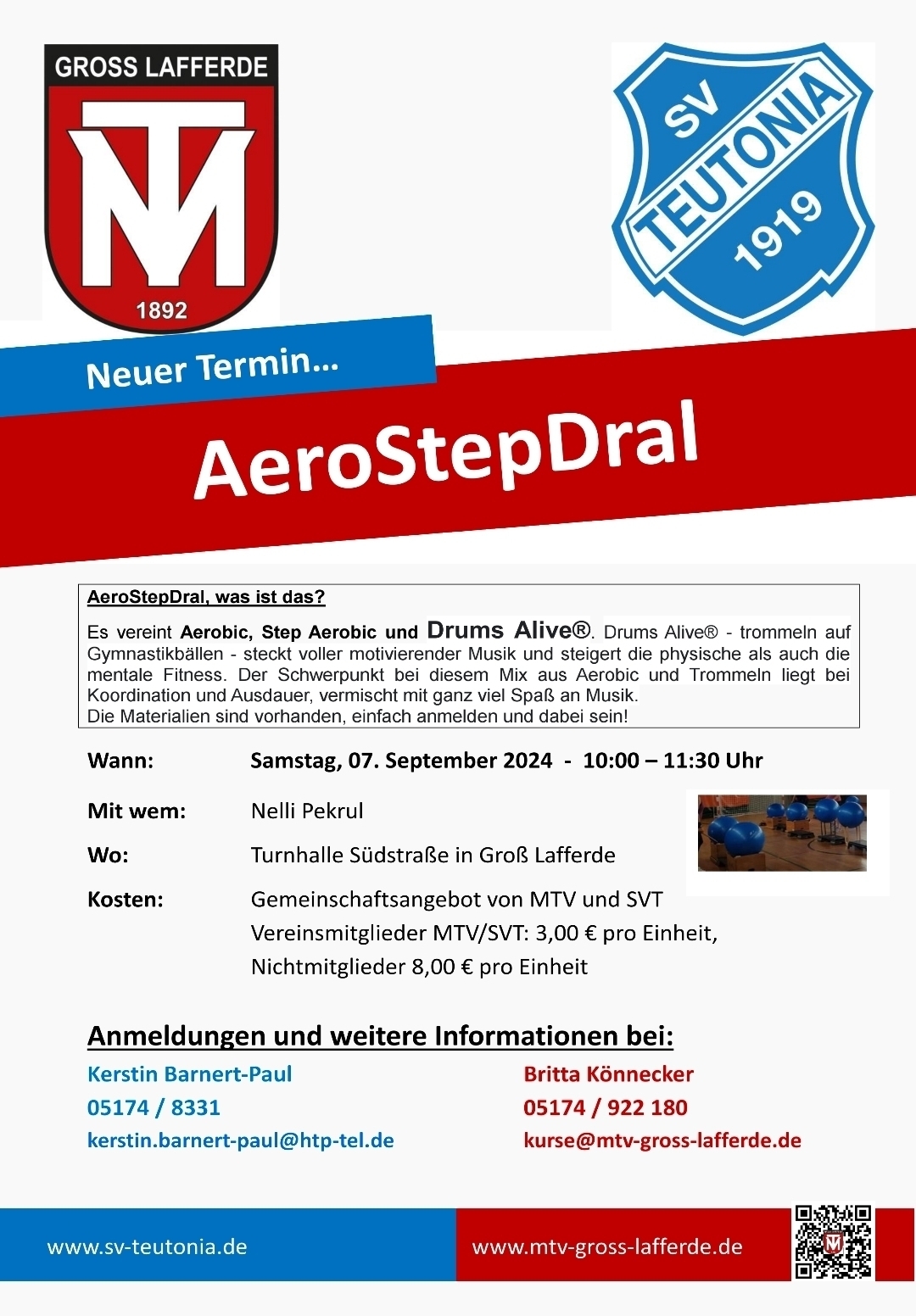 AeroStepDral – neuer Termin
