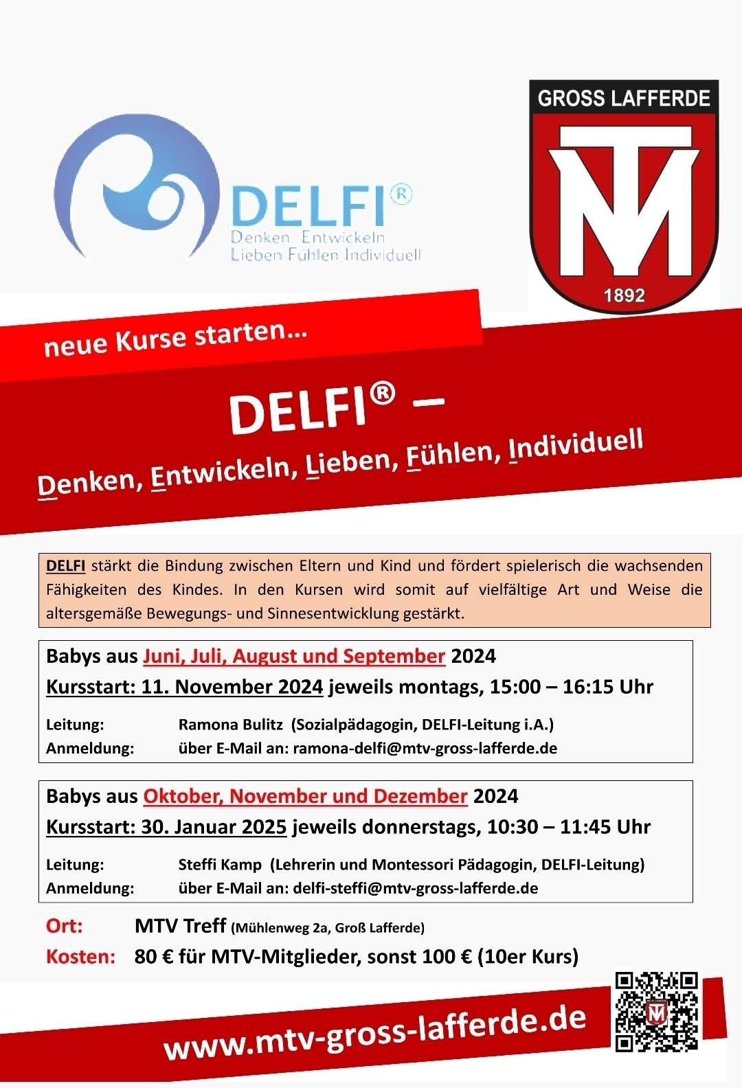 zwei DELFI Kurse starten