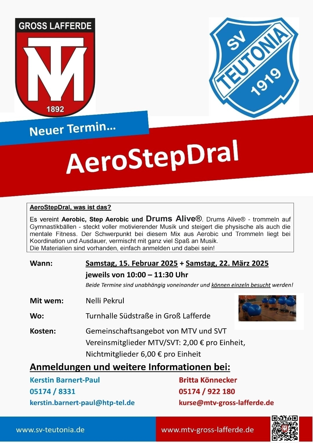 AeroStepDral – noch Plätze frei