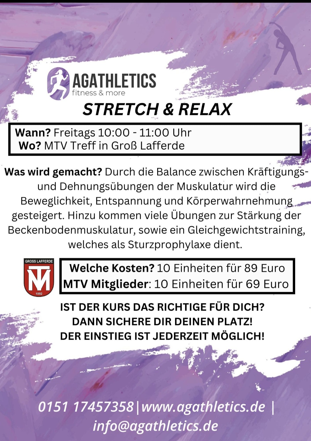 Stretch & Relax mit Agathletics