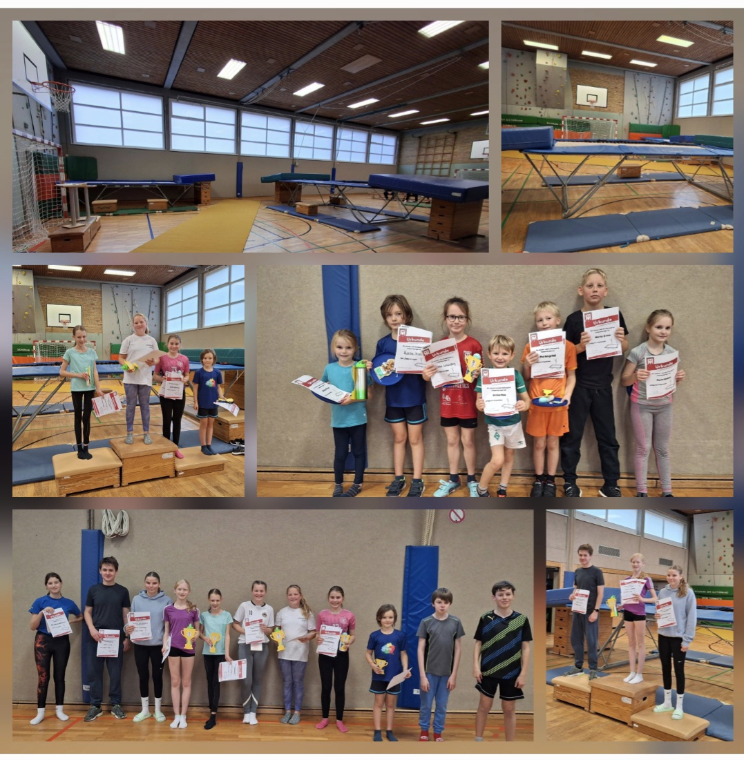 erster Trampolin Wettkampf beim MTV