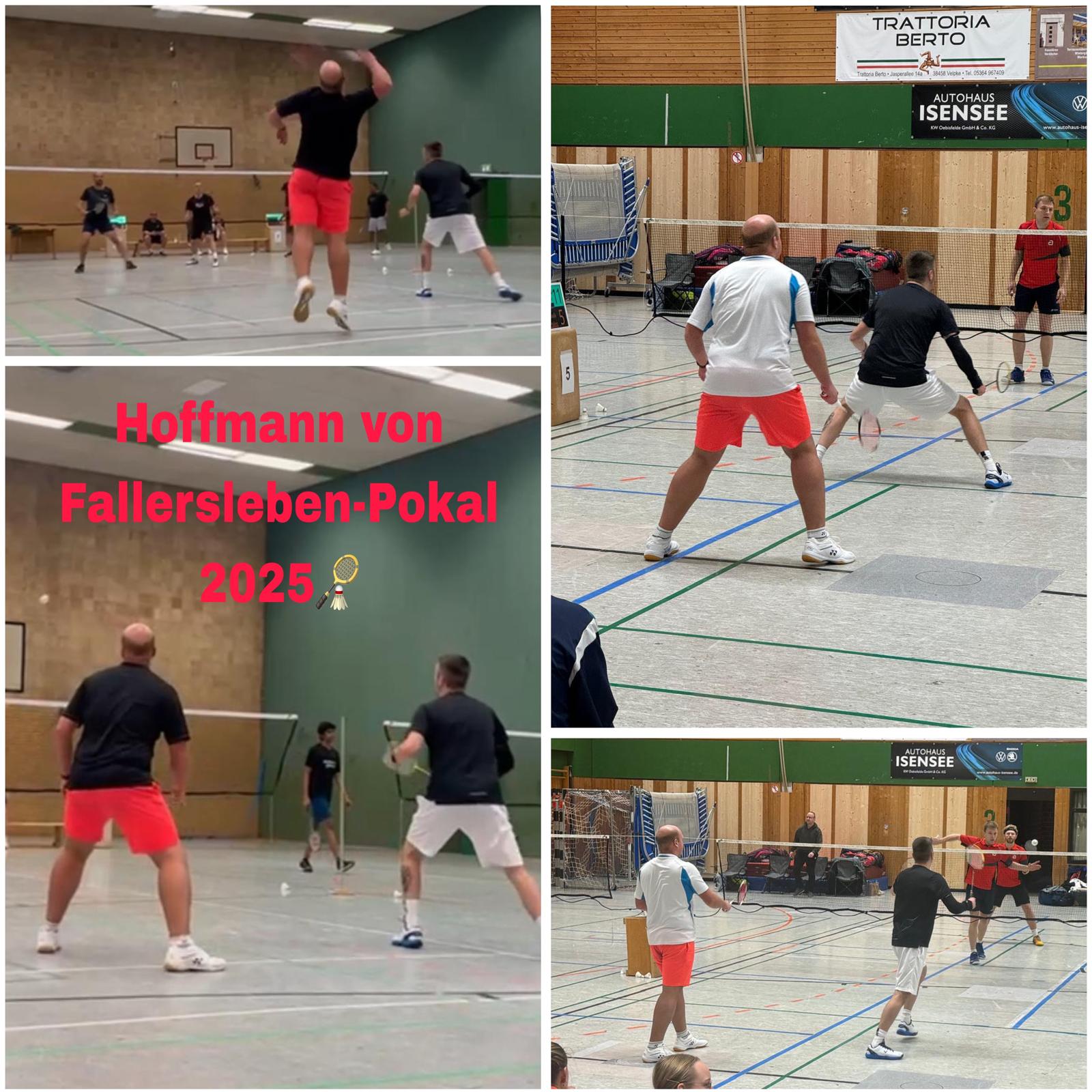 Bis ins Halbfinale – Badminton