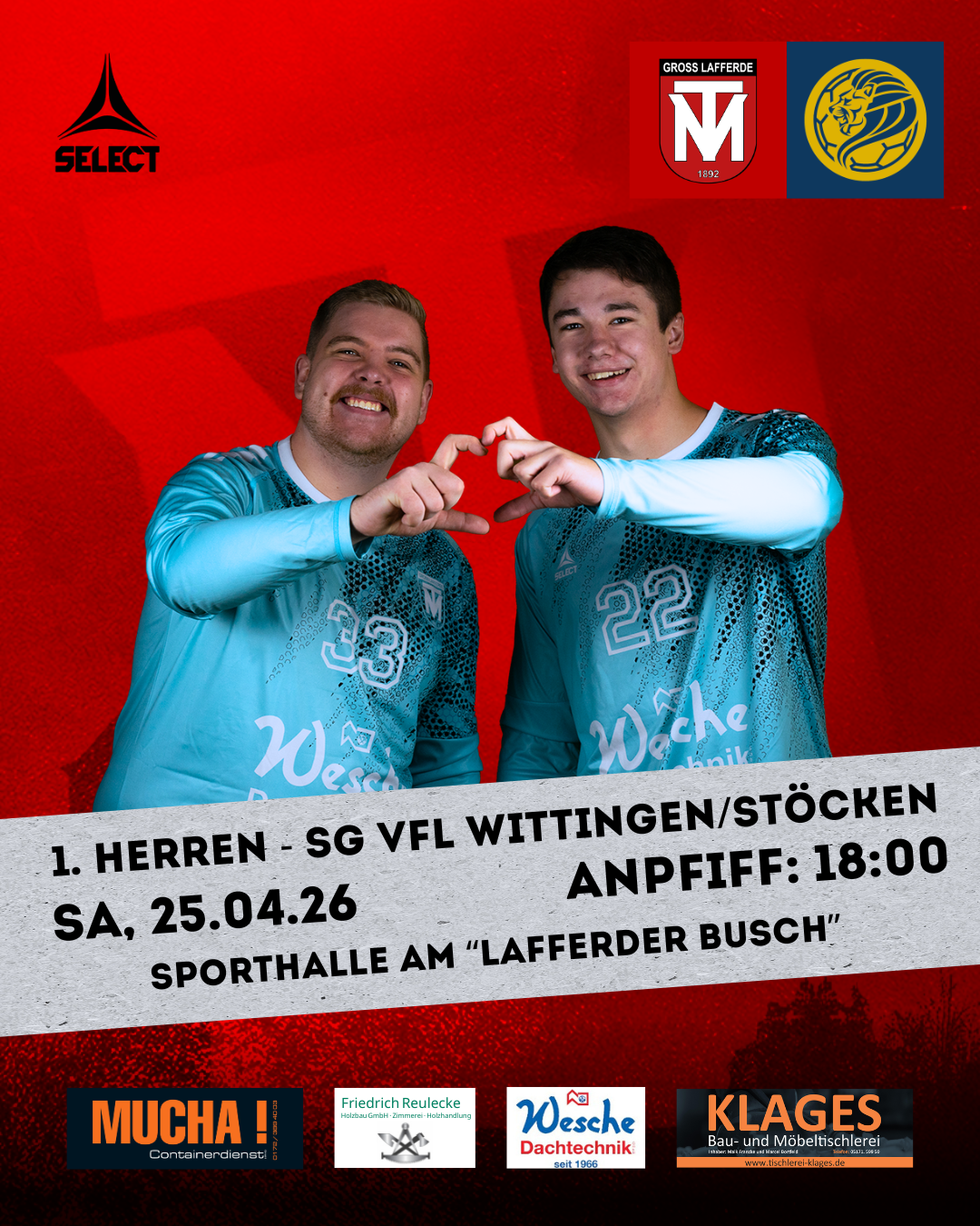 Heimfinale mit Revanchechance: MTV empfängt formstarken VfL Wittingen/Stöcken